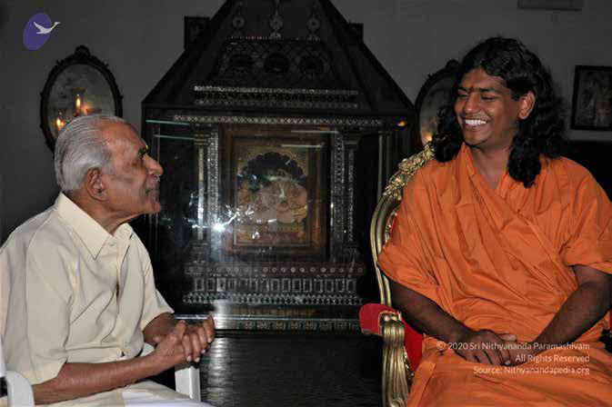 meeting with the Mahrajah